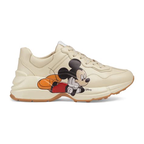 disney gucci trainers|gucci rhyton sneakers mickey mouse.